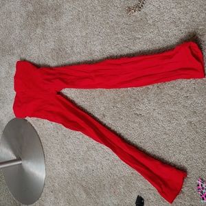 Red tights (elastic)